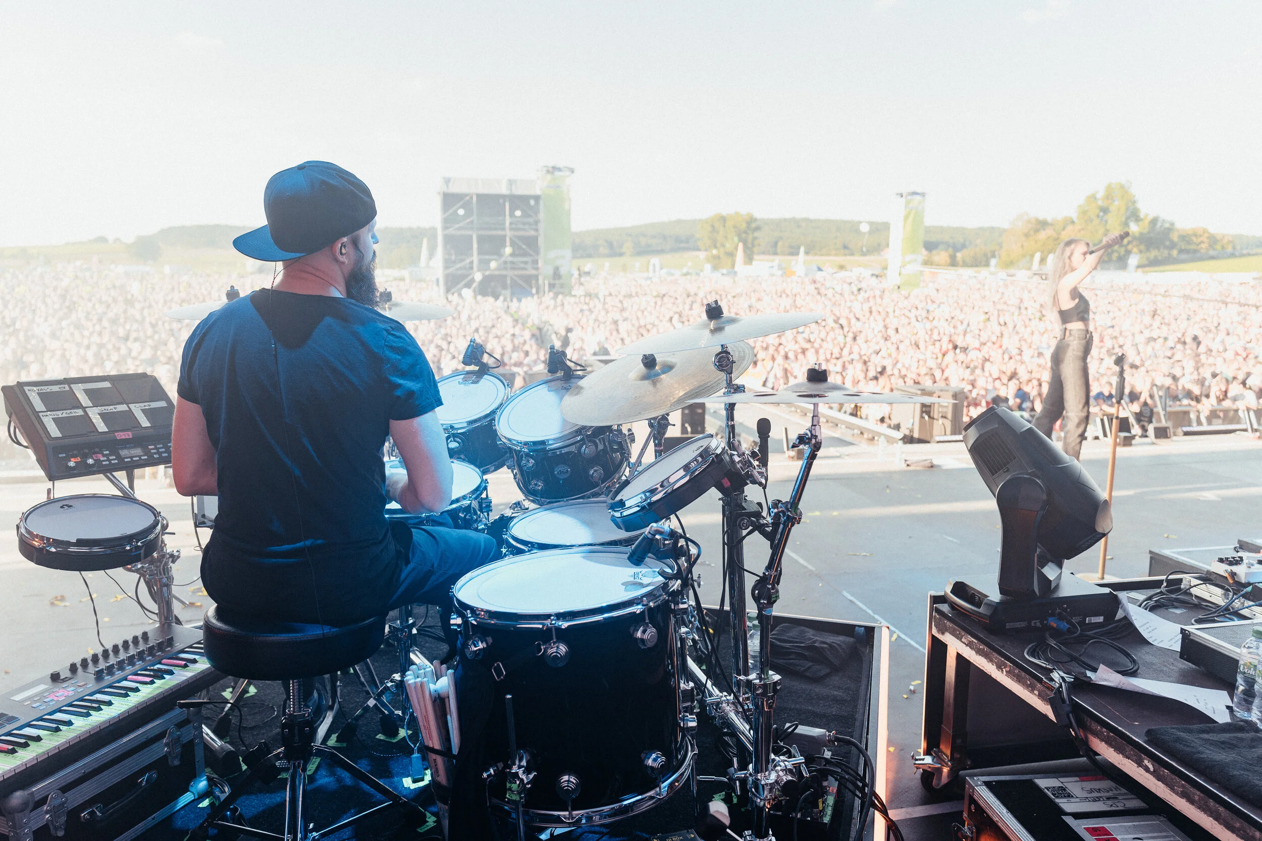 Benedict Neuner am Schlagzeug